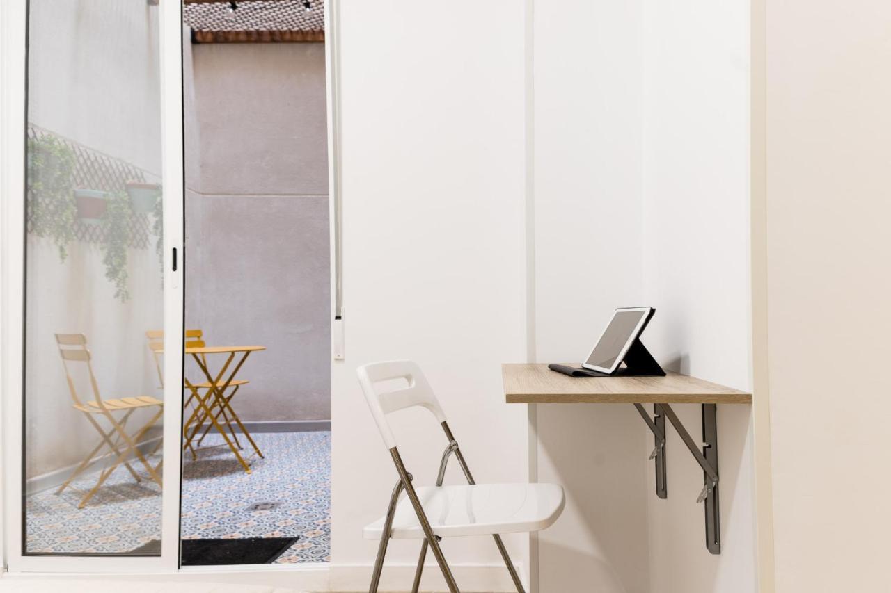 Moonkey - Apto. Albeniz, Con Acogedor Patio Alicante Ngoại thất bức ảnh